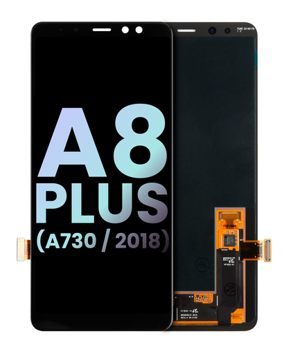 OLED assembly Without Frame Compatible For Samsung Galaxy A8 Plus (Service Pack: Cosmetic Grade: New) (A730/2018) (All Colors)
