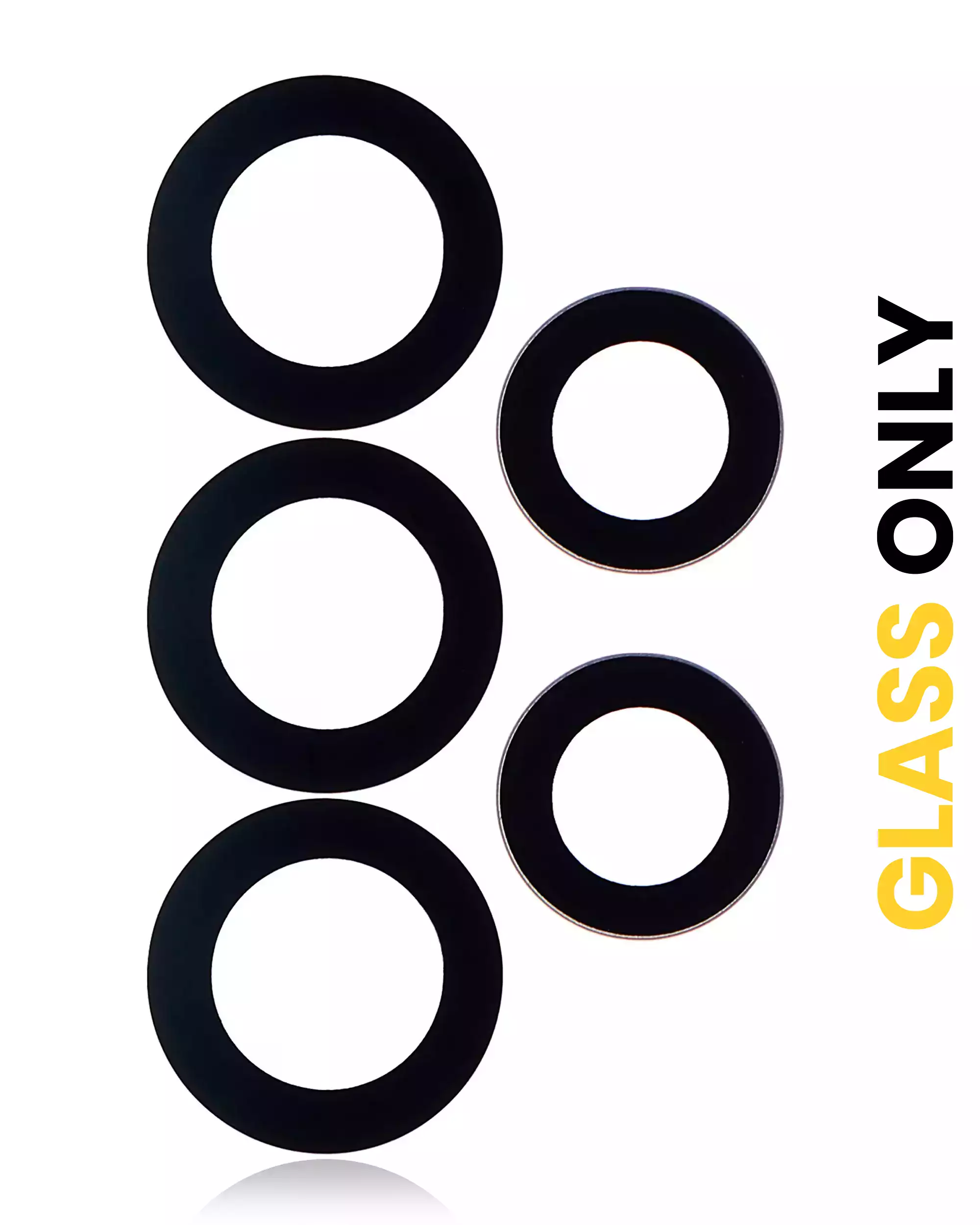 Back Camera Lens (Glass Only) With Adhesive Compatible For Samsung Galaxy A72 (A725/2021)/A52 (A525/2021)/A52 5G (A526/2021)