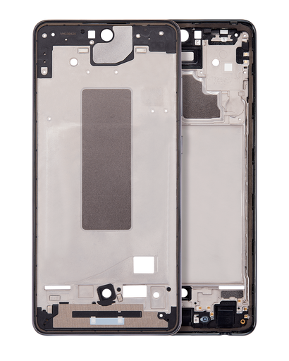 Mid-Frame Housing Compatible For Samsung Galaxy A72 (A725/2021) (Awesome Black)
