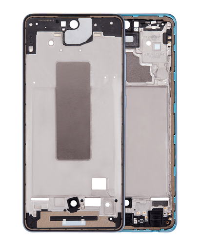Mid-Frame Housing Compatible For Samsung Galaxy A72 (A725/2021) (Awesome Blue)