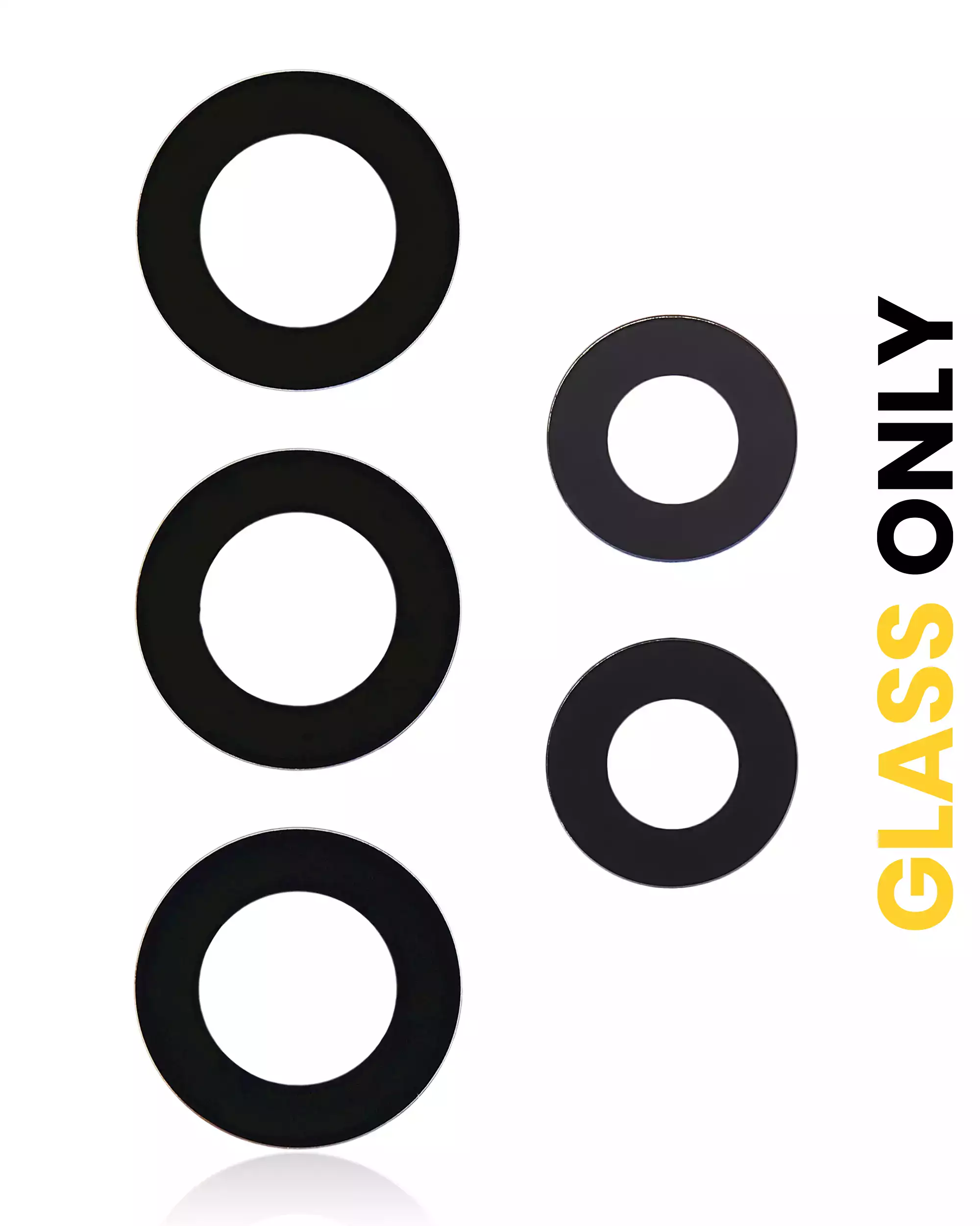 Back Camera Lens (Glass Only) With Adhesive Compatible For Samsung Galaxy A53 5G (A536/2022) (Premium)