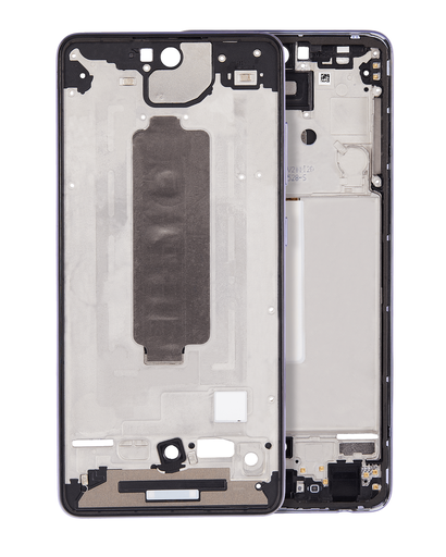 Mid-Frame Housing Compatible For Samsung Galaxy A52 4G (A525/2021)/A52 5G (A526/2021)/A52S 5G (A528/2021) (Awesome Violet)