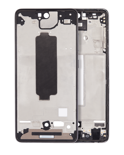 Mid-Frame Housing Compatible For Samsung Galaxy A52 4G (A525/2021)/A52 5G (A526/2021)/A52S 5G (A528/2021) (Awesome Black)