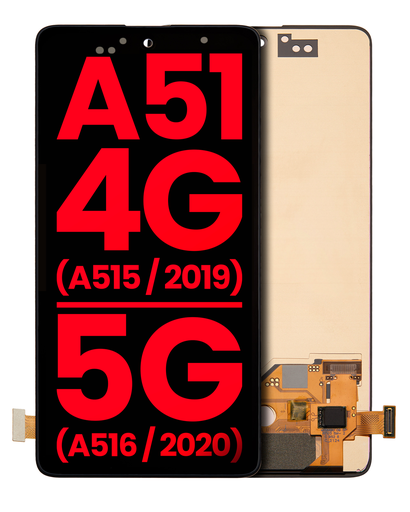 OLED Assembly Without Frame Compatible For Samsung Galaxy A51 4G (A515/2019)/5G (A516/2020) (6.46&quot;) (Aftermarket Plus) (All Colors)