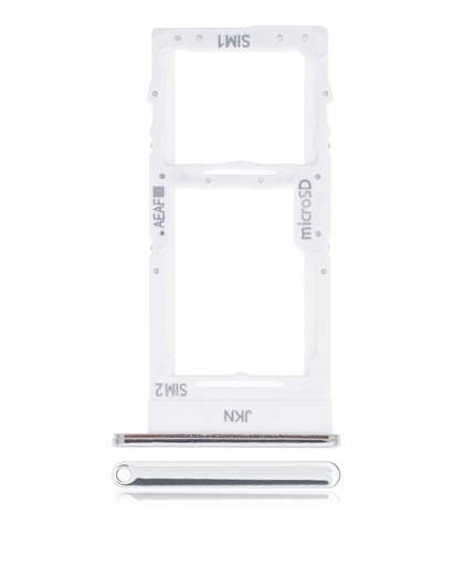Dual Sim Card Tray Compatible For Samsung Galaxy A51 5G (A516/2020) (Prism Cube White)