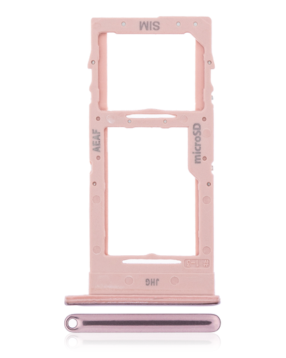 Single Sim Card Tray Compatible For Samsung Galaxy A51 5G (A516/2020) (Prism Cube Pink)