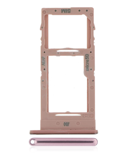 Dual Sim Card Tray Compatible For Samsung Galaxy A51 5G (A516/2020) (Prism Cube Pink)