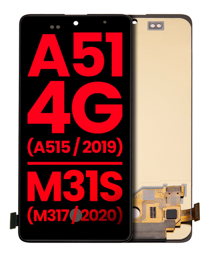 OLED Assembly Without Frame Compatible For Samsung Galaxy A51 4G (A515/2019)/M31S (M317/2020) (6.33&quot;) (Aftermarket Plus) (All Colors)
