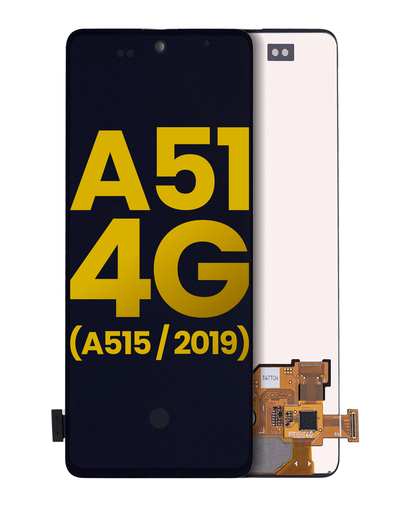 OLED Assembly Without Frame Compatible For Samsung Galaxy A51 4G (A515/2019) (Refurbished) (All Colors)