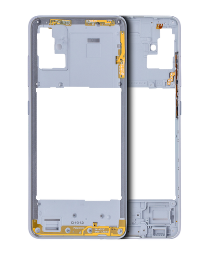 Mid-Frame Housing Compatible For Samsung Galaxy A51 4G (A515/2019) (Prism Crush White)