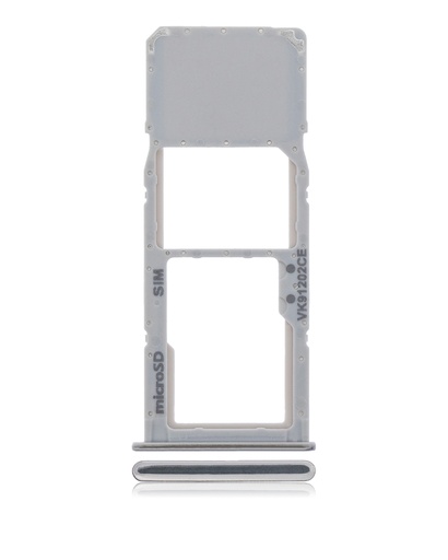 Single Sim Card Tray Compatible For Samsung Galaxy A51 4G (A515/2019) (Prism Crush White)