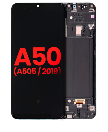 OLED Assembly With Frame Compatible For Samsung Galaxy A50 (A505/2019) (US Version) (Aftermarket Plus) (All Colors)