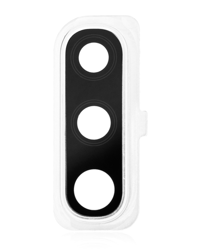 Back Camera Lens With Cover Bezel Ring Compatible For Samsung Galaxy A50 (A505/2019) (White)