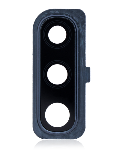 Back Camera Lens With Cover Bezel Ring Compatible For Samsung Galaxy A50 (A505/2019) (Black)