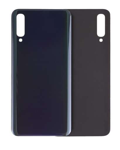 Back cover Glass Compatible For Samsung Galaxy A50 (A505/2019) (Service Pack) (Black)