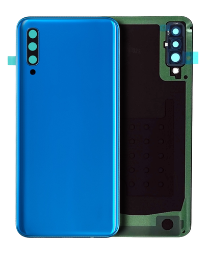 Back Cover Glass With Camera Lens Compatible For Samsung Galaxy A50 (A505/2019) (Service Pack) (Blue)