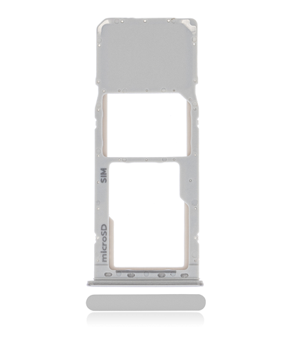 Single Sim Card Tray Compatible For Samsung Galaxy A20 (A205/2019)/A30 (A305/2019)/A50 (A505/2019) (Silver)