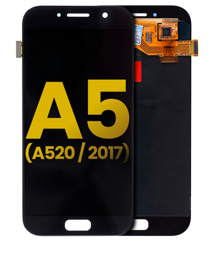 OLED Assembly Without Frame Compatible For Samsung A5 (Refurbished) (A520/2017) (Black)