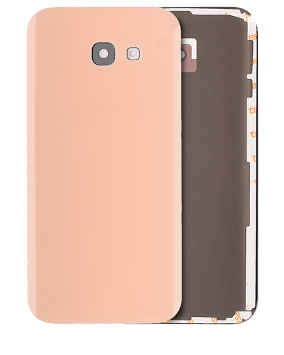 Back Cover Glass Compatible For Samsung Galaxy A5 (A520/2017) (Pink)