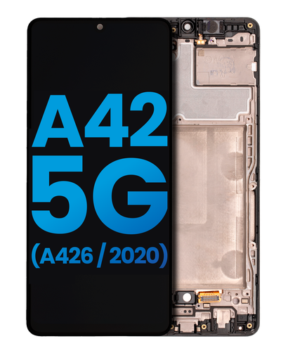 LCD Assembly With Frame Compatible For Samsung Galaxy A42 5G (A426/2020) (Aftermarket: Incell) (All Colors)