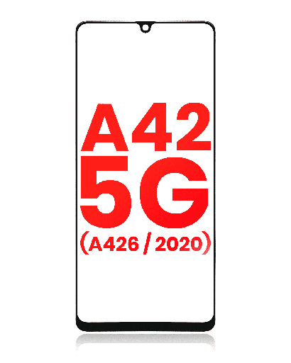 2 in 1 Front Glass With OCA Pre-Installed Compatible For Samsung Galaxy A42 5G (A426/2020)