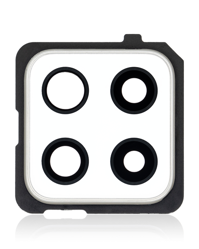 Back Camera Lens With Cover Bezel Ring Compatible For Samsung Galaxy A42 5G (A426/2020) (Prism Dot White)