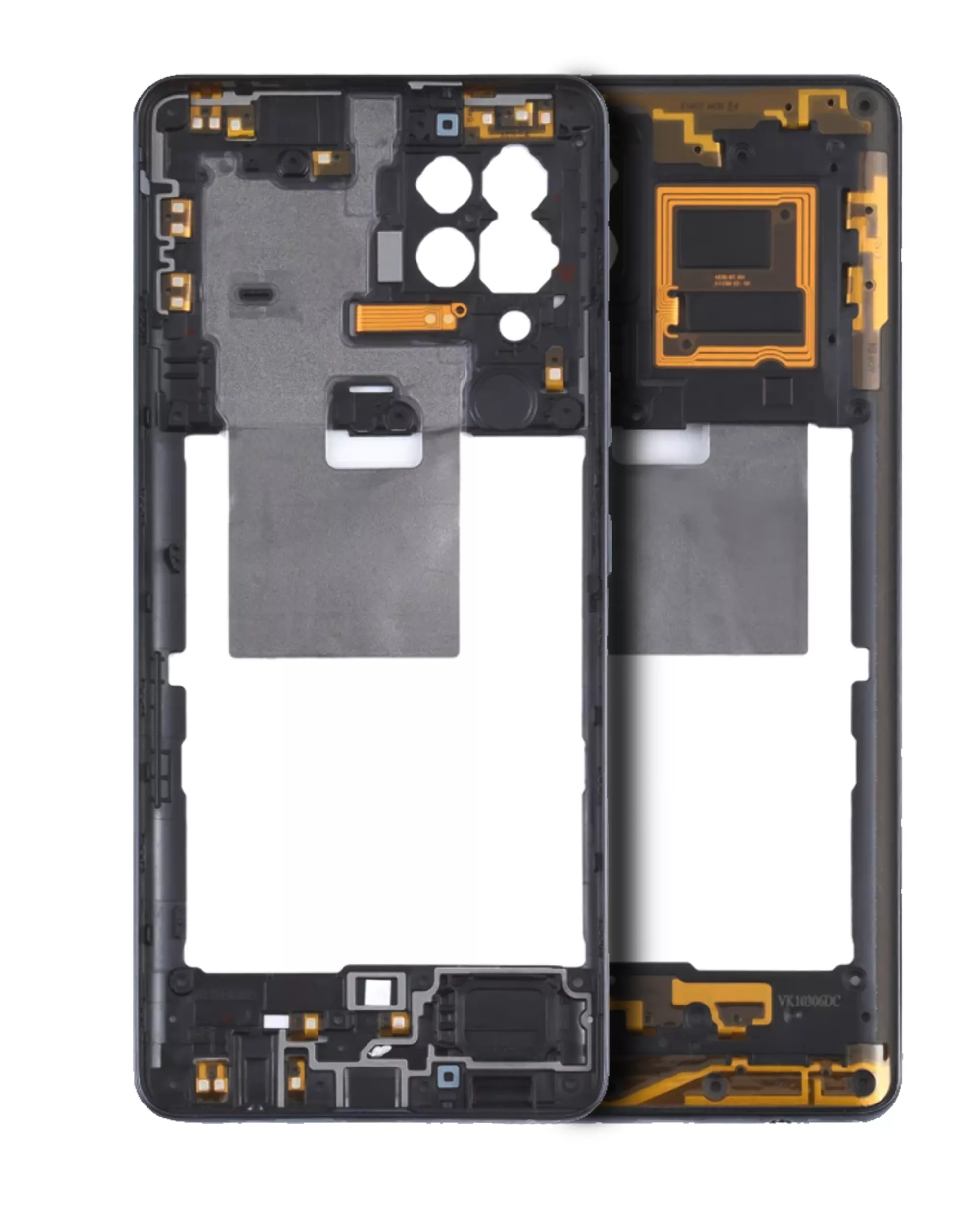 Mid-Frame Housing Compatible For Samsung Galaxy A42 5G (A426/2020) (Prism Dot Black)