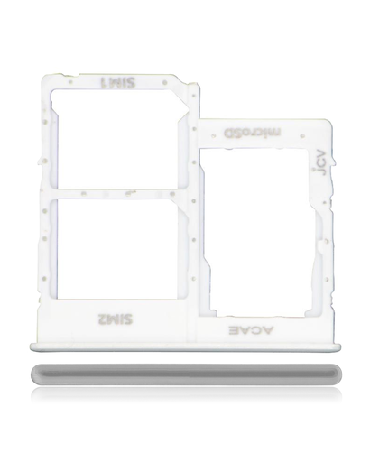Dual Sim Card Tray Compatible For Samsung Galaxy A31 (A315/2020) (Prism Crush White)