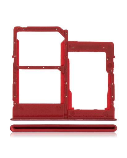 Dual Sim Card Tray Compatible For Samsung Galaxy A31 (A315/2020) (Prism Crush Red)