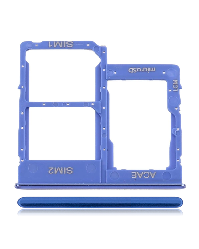 Dual Sim Card Tray Compatible For Samsung Galaxy A31 (A315/2020) (Prism Crush Blue)