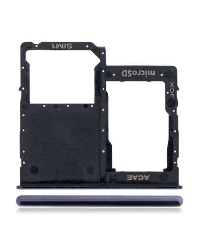 Single Sim Card Tray Compatible For Samsung Galaxy A31 (A315/2020) (Prism Crush Black)