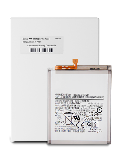 Replacement Battery Compatible For Samsung Galaxy A41 (A415/2020) (EB-BA415ABYY) (Service Pack)