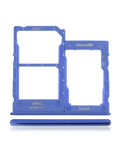 Dual Sim Card Tray Compatible For Samsung Galaxy A41 (A415/2020) (Prism Crush Blue)