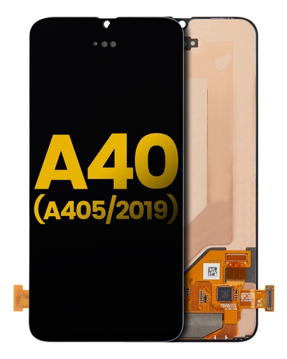 OLED Assembly Without Frame Compatible For Samsung Galaxy A40 (A405/2019) (Refurbished) (All Colors)