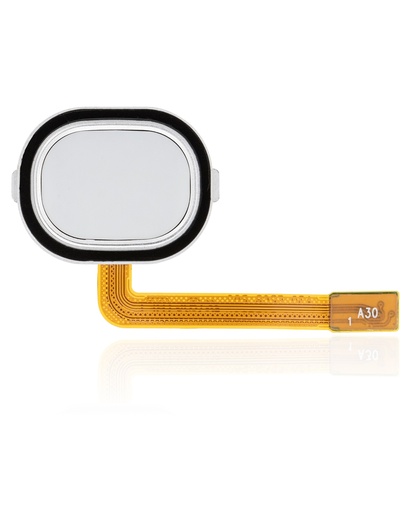 Fingerprint Reader With Flex Cable Compatible For Samsung Galaxy A30 (A305/2019)/A40 (A405/2019) (White)