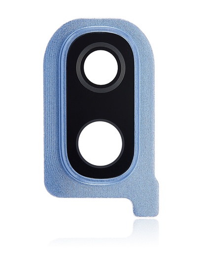 Back Camera Glass Lens and Cover Bezel Compatible For Samsung Galaxy A40 (A405/2019) (Blue)