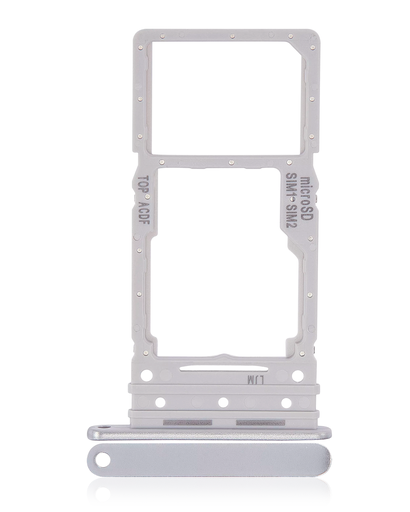 Dual Sim Card Tray Compatible For Samsung Galaxy A34 (A346/2023) (Silver)