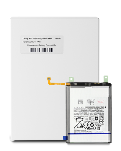 Replacement Battery Compatible For Samsung Galaxy A33 5G (A336/2022) (EB-BA536ABY) (Service Pack)
