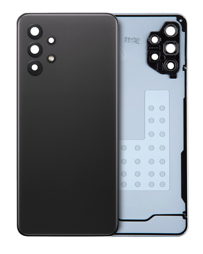 Back Cover Glass With Camera Lens Compatible For Samsung Galaxy A32 5G (A326/2021) (Service Pack) (Awesome Black)