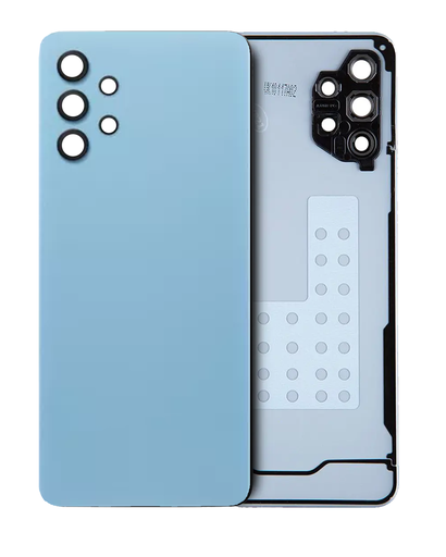 Back Cover Glass With Camera Lens Compatible For Samsung Galaxy A32 5G (A326/2021) (Service Pack) (Awesome Blue)