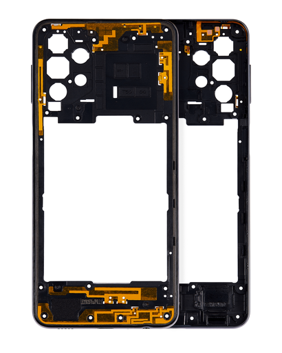 Mid-Frame Housing Compatible For Samsung Galaxy A32 5G (A326/2021) (Awesome Black)