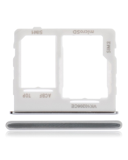 Dual Sim Card Tray Compatible For Samsung Galaxy A32 5G (A326/2021) (Awesome White)