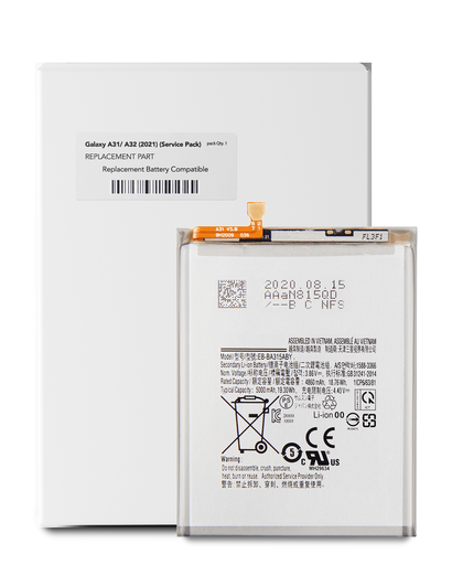 Replacement Battery Compatible For Samsung Galaxy A31 (A315/2020)/A32 (A325/2021) (EB-BA315ABY) (Service Pack)