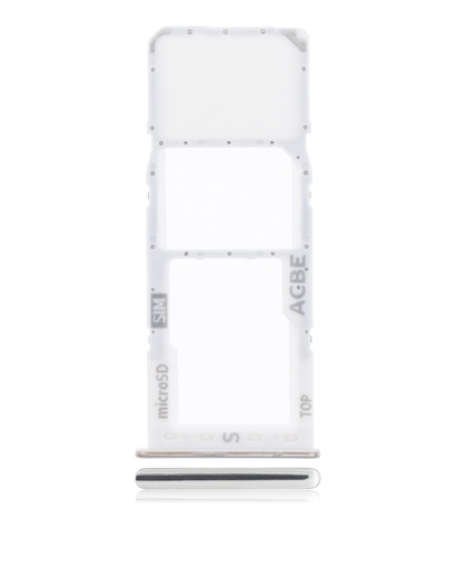 Single Sim Card Tray Compatible For Samsung Galaxy A32 (A325/2021) (Awesome White)
