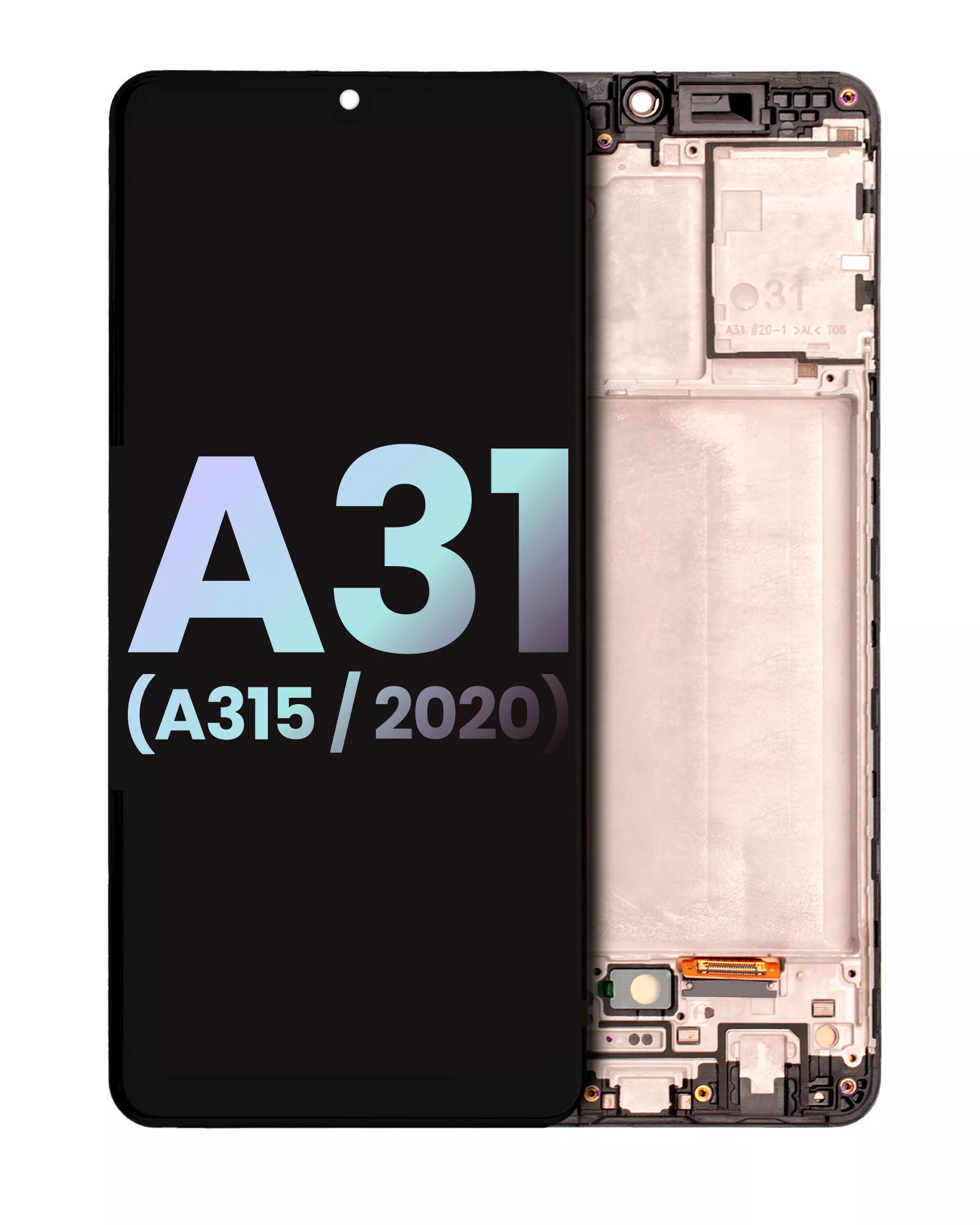 OLED Assembly With Frame Compatible For Samsung Galaxy A31 (A315/2020) (Service Pack) (All Colors)