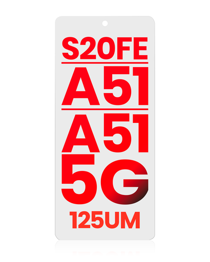 OCA Compatible For Samsung Galaxy S20 FE / A51 / A51 5G (10 Pack)