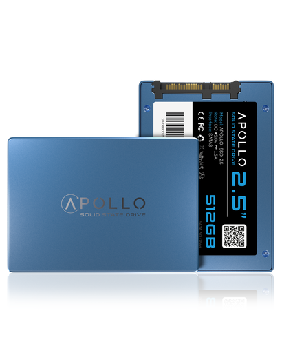 Apollo High Performance 2.5&quot; SSD 3D TLC Nand 512GB