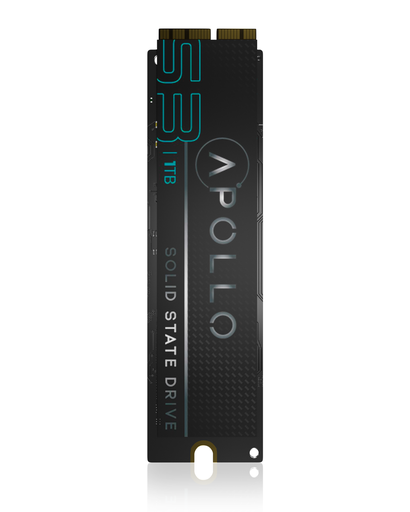 Apollo S3 1TB Mac SSD (NVMe PCIe Gen3x4) Compatible For MacBook Air 11 &amp; 13&quot; A1465 A1466 (Mid 2013-2017) / Pro Retina A1398 1502 (Late 2013-Mid 2015) / iMac A1418 A1419 (Late 2013-Mid 2017) / Mac Mini A1347 (2014) / Mac Pro A1481 (2013)