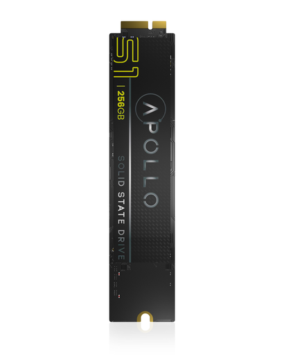 Apollo S1 256GB Mac SSD (NVMe PCIe Gen3x4) Compatible For Macbook Air A1370 A1369 (Late 2010 - Mid 2011)Apollo S1 512GB Mac SSD (NVMe PCIe Gen3x4) Compatible For Macbook Air A1370 A1369 (Late 2010 - Mid 2011)