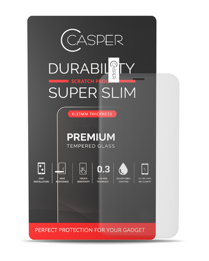 Casper Tempered Glass Compatible For iPhone 13 Mini (Retail Pack) (Matte)